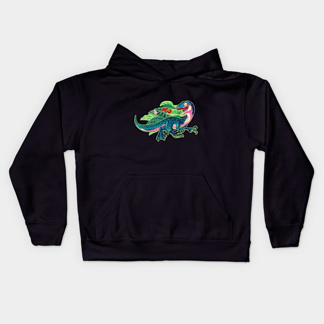 Raptor Delta Kids Hoodie by Colordrilos